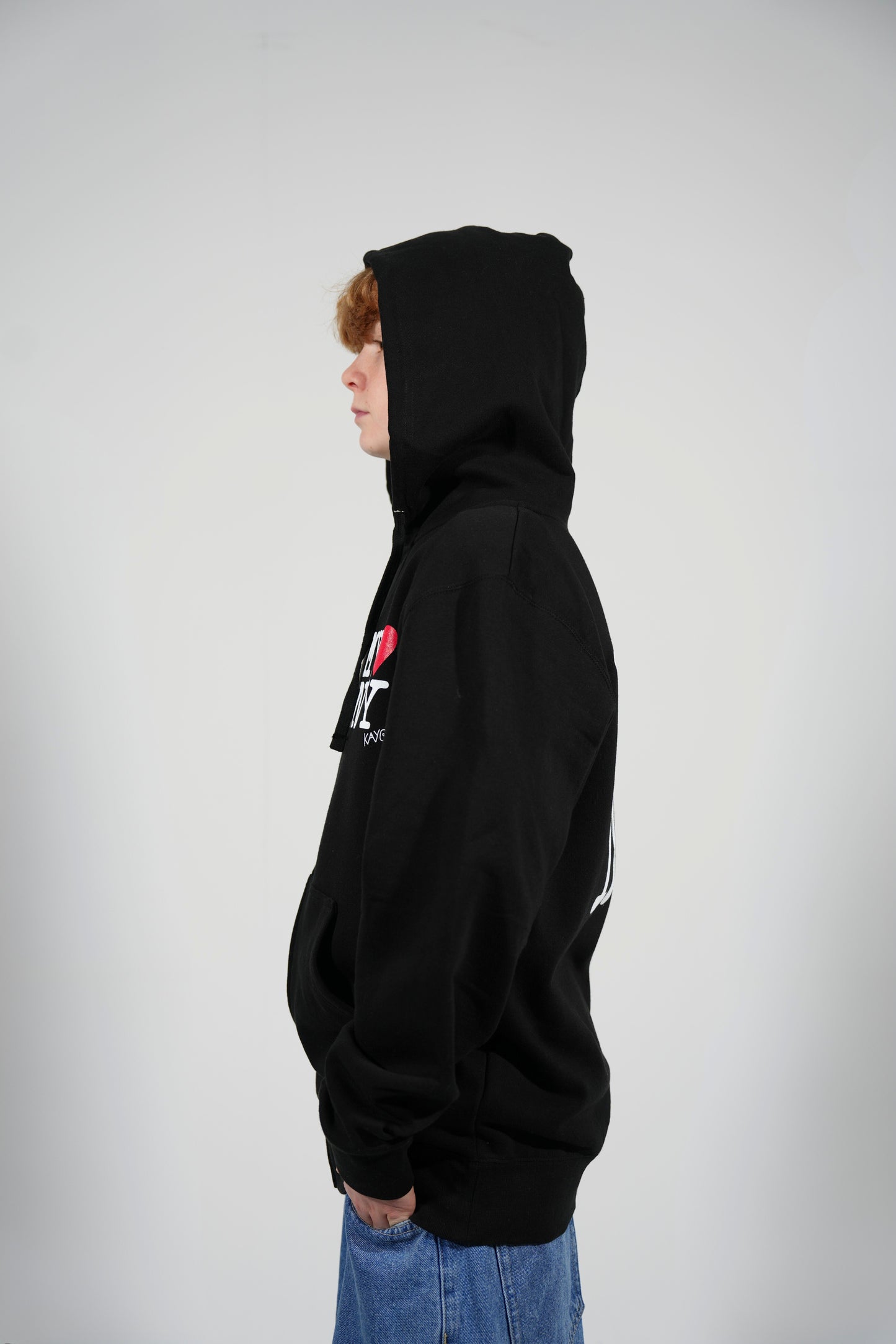 My Heart NY Hoodie - Black